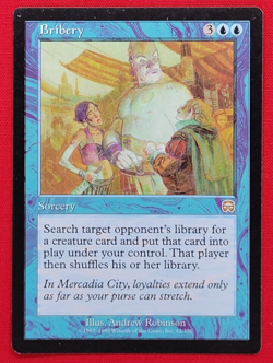 MTG: Bribery - Mercadian Masques - Image 1