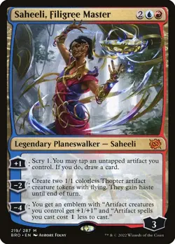 [MTG] Saheeli, Filigree Master (219) (BRO) NM - Image 1