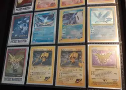 Pokemon Binder Lot. Vintage - Modern. Moltres, Zapdos, Articuno Bundle. Rare TCG - Image 1