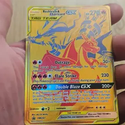 Pokemon TCG Foil Card Lot Tag Team VSTAR GX EX Reshiram Charizard Mewtwo - Image 3