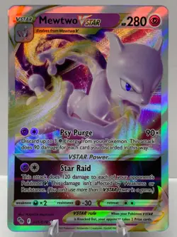 Pokemon Mewtwo VSTAR 031/078 Pokemon GO ULTRA RARE - Image 2