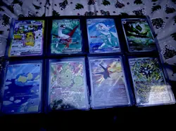 Pokemon TCG 8 Card Set Surging Sparks Near Mint Art Rare & Illustration Rare - Image 1