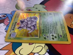 1999 WOTC Pokemon BASE SET NIDOKING HOLO 11/102 RARE! MP - Image 2