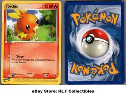 2003 Pokemon, EX Ruby & Sapphire #74/109 Torchic, Common (b) - Image 1