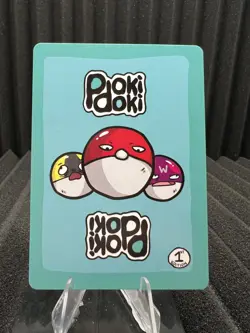 Gengiboi (Gengar) 94/151 - Heart Holo Pokidoki First Edition Fan Art Pokemon - Image 2