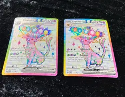Pokemon SV Black Star ⭐ Promos Espeon ex #175 NM/M x2! - Image 4