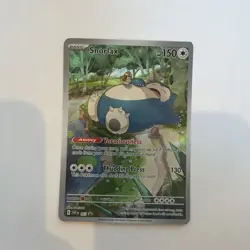 Pokemon 151 Snorlax 51 Scarlet & Violet Black Star Promo NM! - Image 1