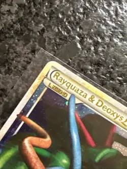 Pokemon TCG Rayquaza & Deoxys Legend Undaunted 89/90 Holo Rare Near Mint NM - Image 3