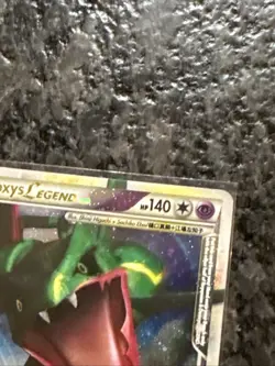 Pokemon TCG Rayquaza & Deoxys Legend Undaunted 89/90 Holo Rare Near Mint NM - Image 4