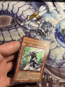 Silent Swordsman LV5 1st Edition FET-EN008 Ultimate Rare Yu-Gi-Oh MP/LP (CD) - Image 4