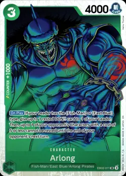 One Piece TCG • Arlong EB02-011 • Super Rare • ENG/NM - Image 1