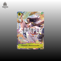 ONE PIECE - CARTE - KOUZUKI MOMONOSUKE AA - OP06-107 - ENG - Image 1