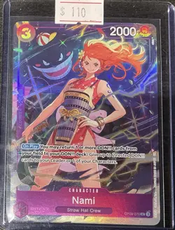 Nami (Op09-070) Alt Art Promo Near Mint NM English One Piece TCG - Image 1