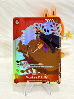 Monkey.D.Luffy (Gift Collection 2023) P-001 One Piece Promotion Cards Foil - Image 1