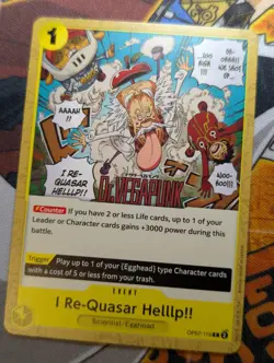 I Re-Quasar Helllp!! - OP07-115 - C - OP07: 500 Years in The Future One Piece - Image 1