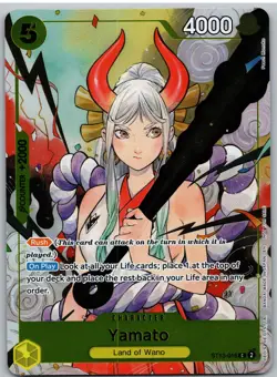Yamato (Illustration Box Vol.2) ST13-016 One Piece Promotion Cards One Piece - Image 1