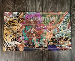 O-P OPCG TCG CCG Play Pad Duel Playmat Trading Card Game Mat Mouse Pad Free Bag - Image 1