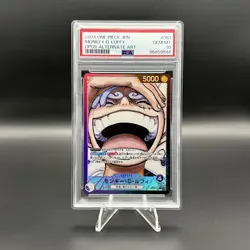 PSA 10 Luffy OP09-061 Emperors In The New World Japanese One Piece Card - Image 1
