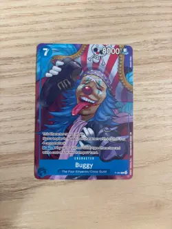 P-084 Buggy English PR NM One Piece TCG Card Game - Image 1