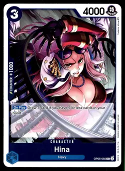 HINA OP05-050 R AWAKENING OF THE NEW ERA 2023 ONE PIECE CARD GAME NM - Image 1