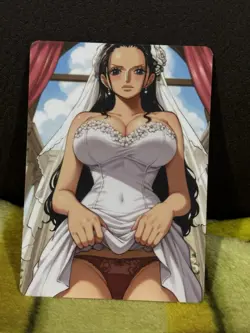 R18+ UNCENSORED NICO ROBIN ONE PIECE ANIME WAIFU CARD (ASK FOR PHOTO OF BACK) - Image 1