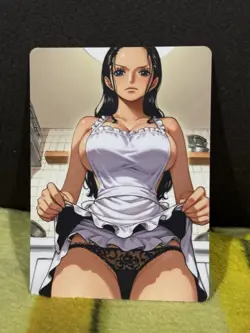 R18+ UNCENSORED NICO ROBIN ONE PIECE ANIME WAIFU CARD (ASK FOR PHOTO OF BACK) - Image 1