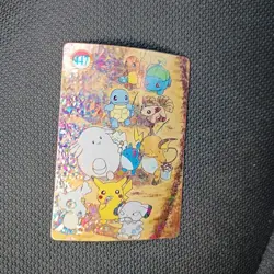 Pikachu Fishing Holo Pokemon Vintage Pocket Monster Vending Prism Sticker 447 - Image 1