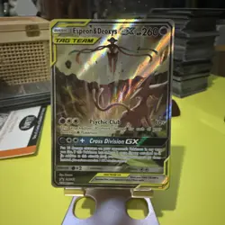 Espeon Deoxys GX Tag Team SM240 Pokemon Black Star Promo English NM - Image 1