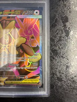2025 POKEMON PFL EN MEGA LOPUNNY ex ULTRA RARE #115 💎 PSA 10 - Image 5