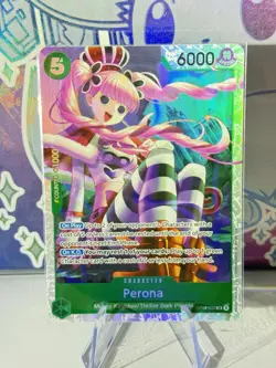 OP14-033 Perona SR One Piece OP14 The Azure Sea's Seven Foil English NM #A3 - Image 1