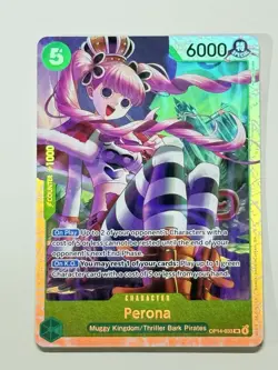 OP14-033 Perona SR One Piece OP14 The Azure Sea's Seven Foil English NM #A3 - Image 3
