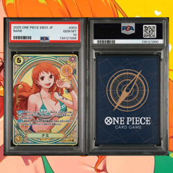 2025 ONE PIECE JPN EB03-EXTRA BOOSTER -ONE PIECE HEROINES ED- #053 NAMI PSA 10 - Image 2