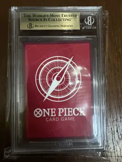 BGS 9.5 2022 One Piece Romance Dawn King Alt Art Leader OP01-091 English - Image 2