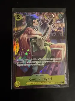 OP06-106 Kouzuki Hiyori One Piece Alt Art English Wings of Captain - Image 1