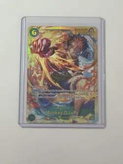 Monkey.D.Luffy (118) OP13-118 Carrying On His Will Foil One Piece TCG - Image 1