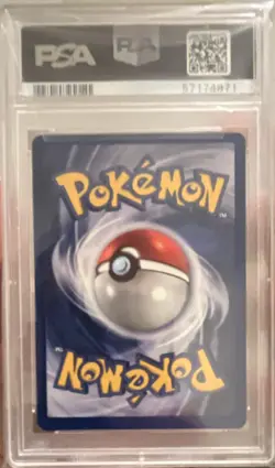 Pokemon Machop Base Set Shadowless PSA 8 1999 Card 52/102 English TCG - Image 2