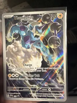 Thundurus - 209 (Pokemon Center Exclusive) Scarlet & Violet Promo Cards Holo - Image 1