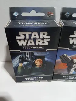 Star Wars The Card Game LCG Force Pack Lot of 5 - Hoth Cycle Sealed Boxes - Image 2