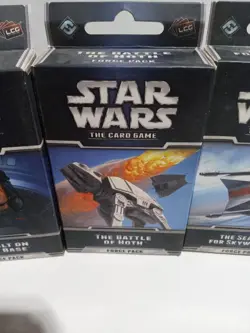 Star Wars The Card Game LCG Force Pack Lot of 5 - Hoth Cycle Sealed Boxes - Image 3