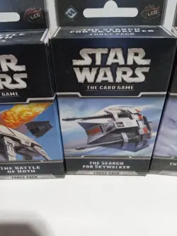 Star Wars The Card Game LCG Force Pack Lot of 5 - Hoth Cycle Sealed Boxes - Image 4