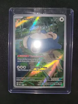 Snorlax 051 Sv: Scarlet & Violet Promo Cards Holo Sealed - Image 1