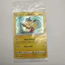 Special Delivery Pikachu SWSH074 SWSH: Sword & Shield Promo Cards Holo - Image 1