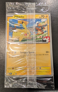 Pokemon Pikachu SVP101 Black Star Promo Play League Pokemon Card TCG SEALED NM - Image 1