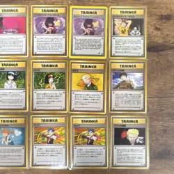 Pokemon Japanese Gym Challenge/Heroes Trainer Lot NON holo — 18 Cards NM! - Image 2