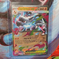 Pokemon TCG 6 Card Lot meowth IR Gengar EX Charizard EX 3 anniversary pikachu - Image 5