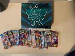 Pokemon Card Lot (~266 cards) Twilight Masquerade ETB, 13 more packs (opened) - Image 1