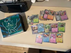 Pokemon Card Lot (~266 cards) Twilight Masquerade ETB, 13 more packs (opened) - Image 4