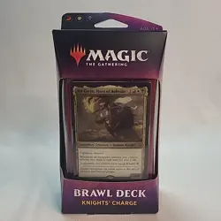 Syr Gwyn Knights Charge Brawl Commander Deck Throne of Eldraine New Sealed MTG 630509829798 - Image 1