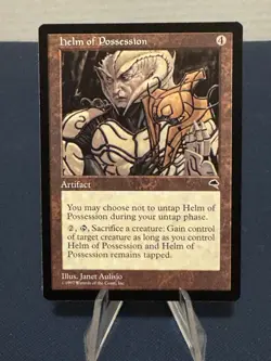 MTG - Magic The Gathering - Helm Of Possession - Tempest - NP/NM! - Image 1