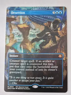 MTG FOIL Desertion Special Guests - Outlaws of Thunder Junction - Image 1